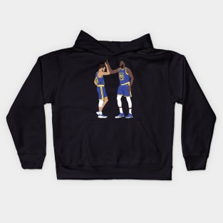 Steph Curry and Draymond Green Kids Hoodie